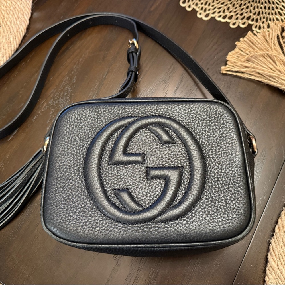 Gucci Soho Disco Leather Crossbody Bag